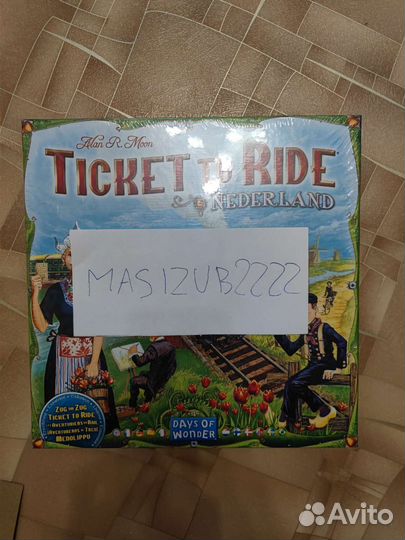 Ticket to ride серия игр Голландия