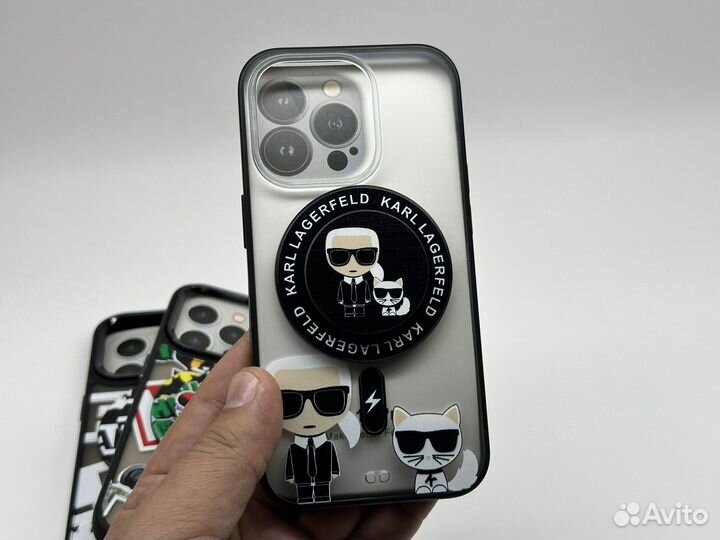 Чехол на iPhone 15 pro karl lagerfeld
