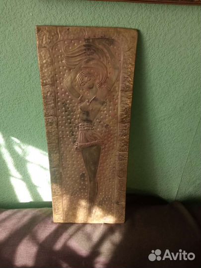 Чеканка медная СССР