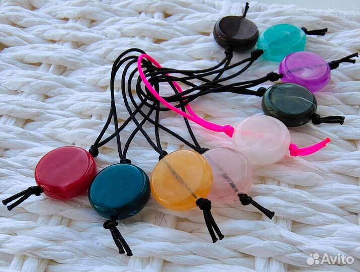 Маркеры для вязания, 9 шт на нейлоновом шнуре