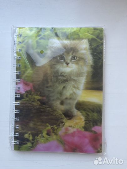 Блокнот с котиком