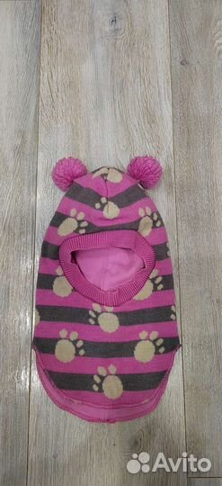 Шапка шлем для девочки