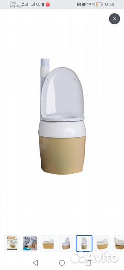 Дачный туалет торфяной