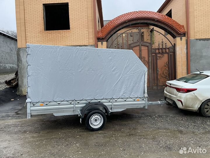 Одноосный прицеп мзса 817717.012 широкий