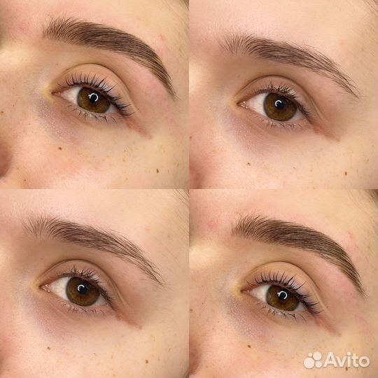 Брови, ламинирование ресниц