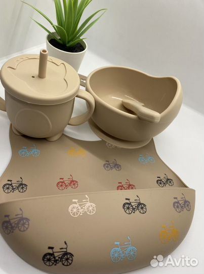 Силиконовая посуда для детей