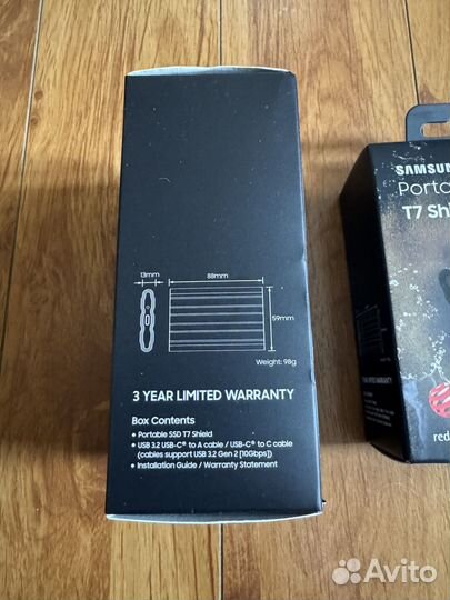 Portable SSD T7 Shield USB 3.2 2TB