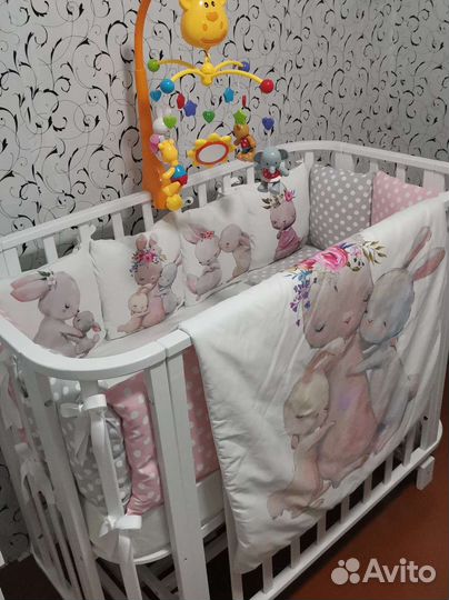 Комплект бортиков в кроватку