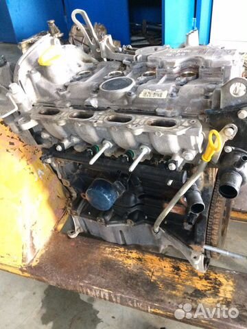 Двс Двигатель Мотор Альмера Логан Ларгус Рено K4M