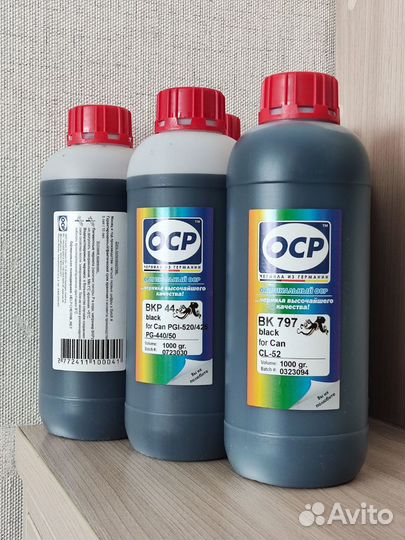Черные чернила OCP (1 литр)