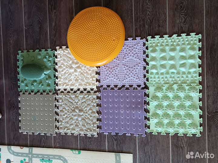 Ортопедический коврик и подушка