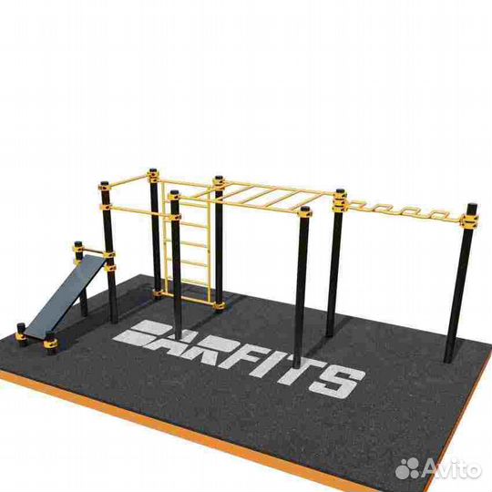 Воркаут Площадки : Шведская стенка, качели