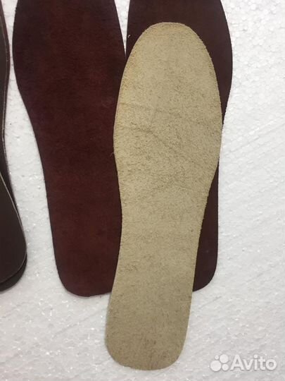 Стельки из натуральной кожи