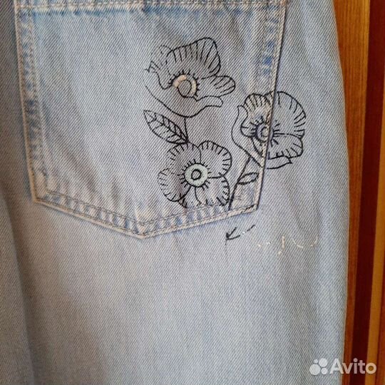 Джинсы на девочку 42 размер