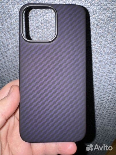 Чехол кевлар iPhone 15 pro max