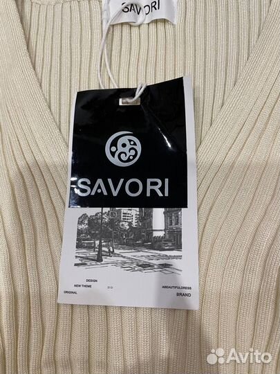 Платье трикотажное