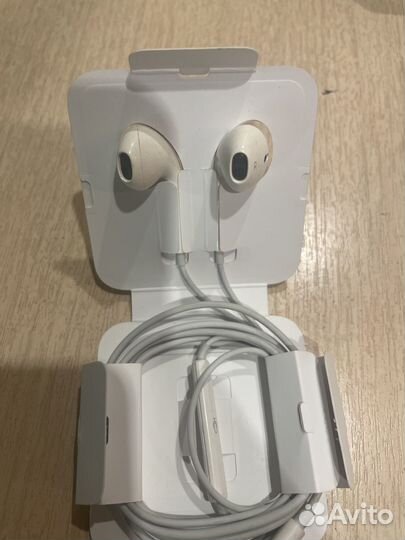 Наушники apple earpods lightning