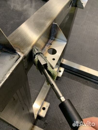 Очистка сварных швов. Электрохимическая пассивация