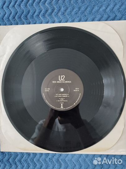 U2 Wide Awake In America LP