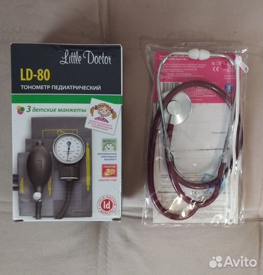 Тонометр Детский LD 80 + фонендоскоп