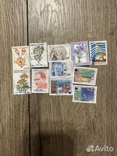 Почтовые марки Турции