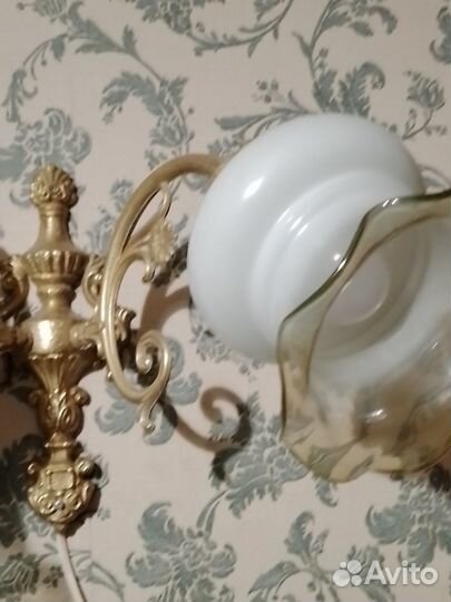 Бра бронза СССР