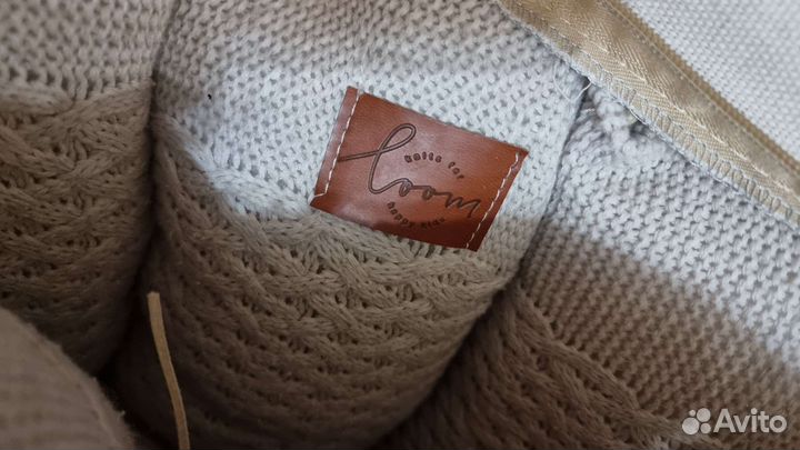 Бортики крупной вязки Morphey Топленое молоко