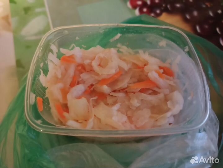 Огурцы солёные и квашеная капуста с доставкой