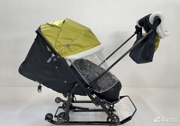 Санки коляска новые