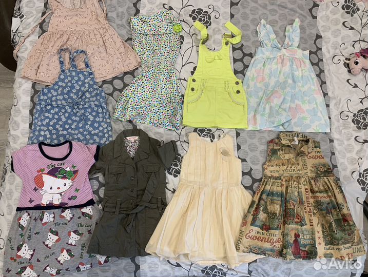 Вещи пакетом для девочки 98 104
