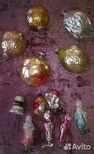Елочные игрушки СССР