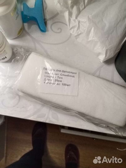 Полоски спандбонд для депиляции