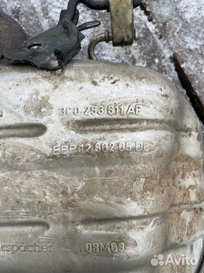 Глушитель Volkswagen Passat CC