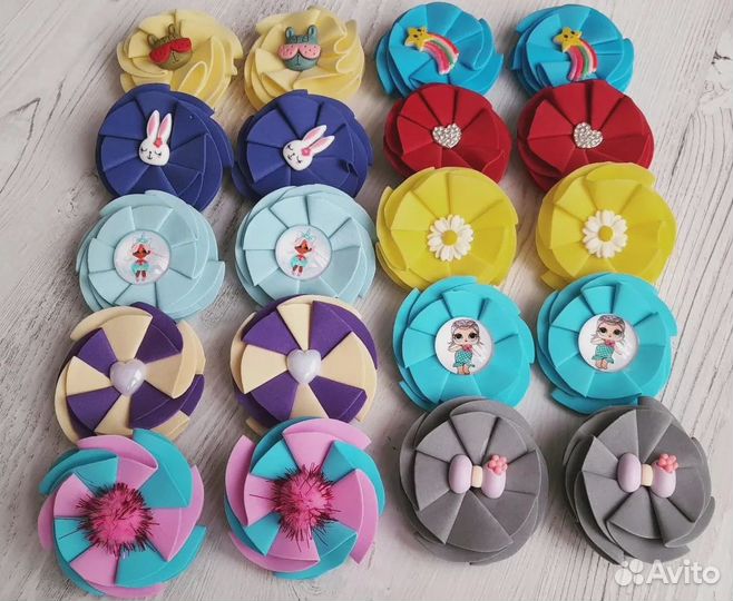 Резинки для волос ручной работы