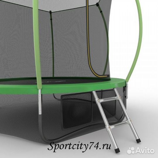 Батут Evo Jump Internal 10ft Lower net зеленый