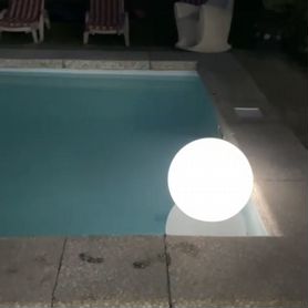 Плавающие светящиеся шары