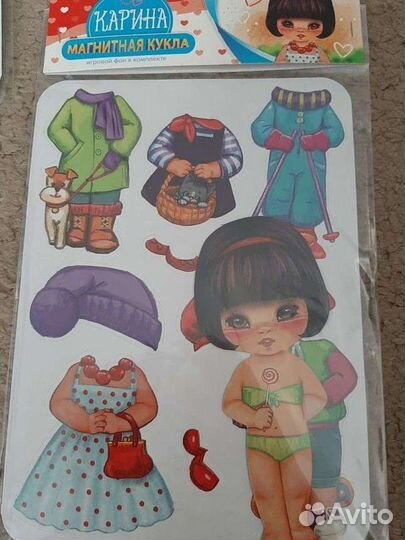 Кукла на магнитах.Новая