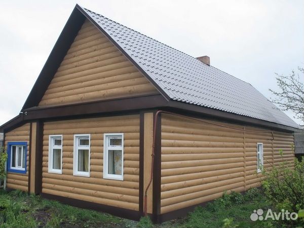 Металлический сайдинг Гранд Лaйн Блок-хаус