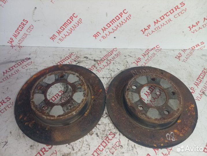 Диск тормозной задний Mazda 3 Bl седан ZY 2009