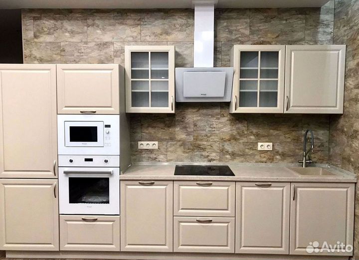 Современная кухня на заказ мдф фасады