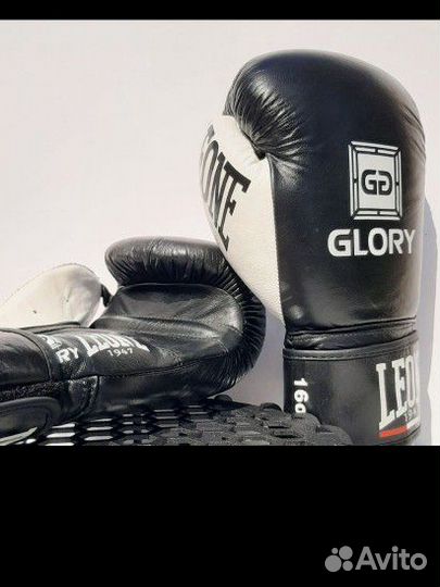 Боксерские перчатки Glory Leone 14,16