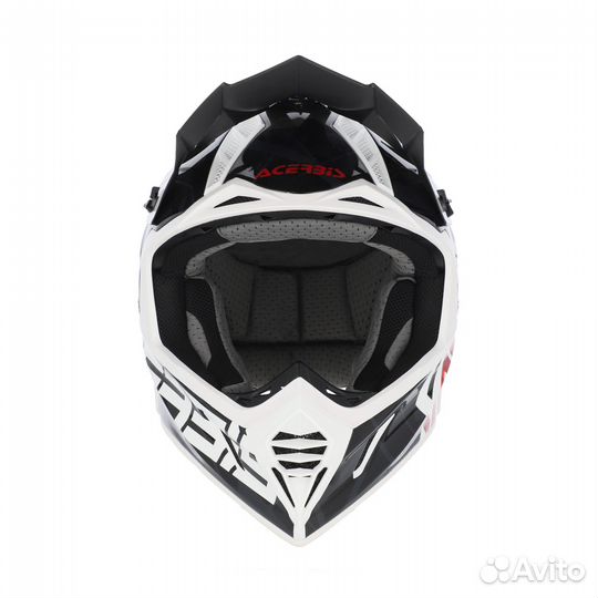 Мотокроссовый Шлем Acerbis X-track 22-06 Black/Whi