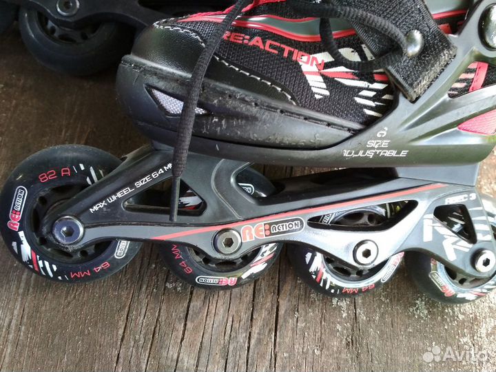 Роликовые коньки (ролики детские) раздвиж.р.26-31