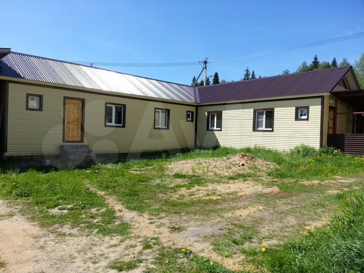 Дом 132 м² на участке 8 сот.