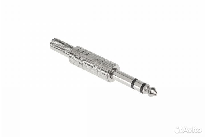 Штекер jack 6.3 stereo metal WTY0020