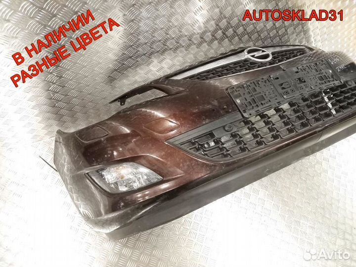 Бампер передний Opel Astra J 13264403 Дорест