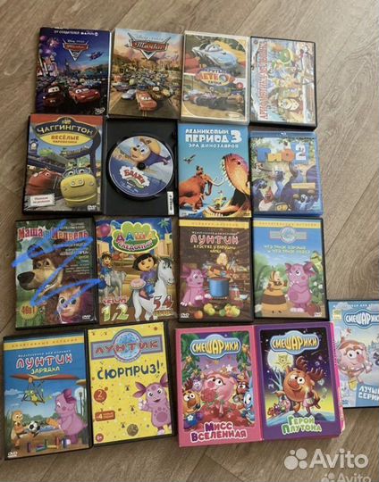 Dvd диски мультики