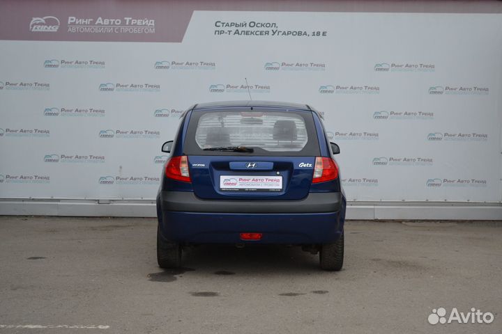 Hyundai Getz 1.4 AT, 2007, 182 260 км
