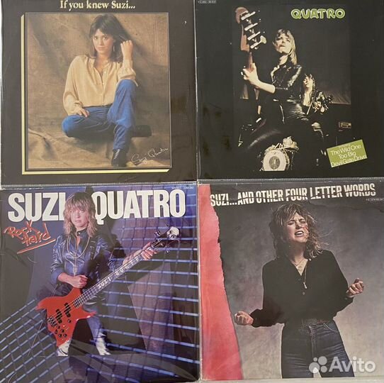 Suzi Quatro, оригинальный винил