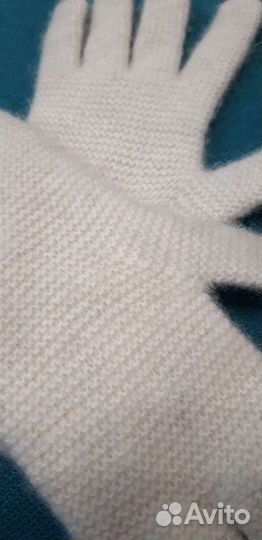 Перчатки пуховые женские